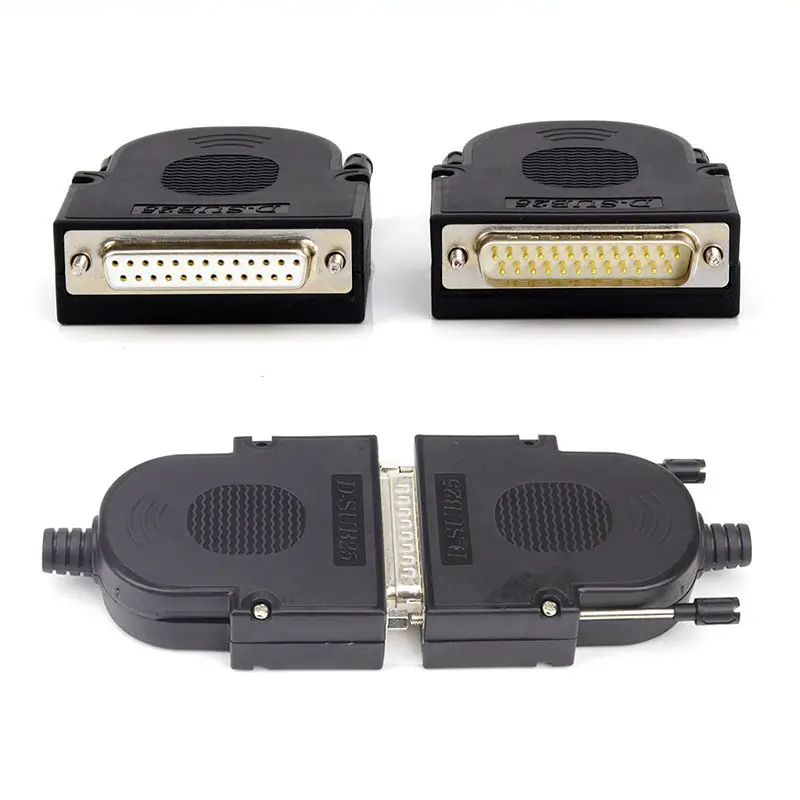 Adattatore DB25 Maschio - Connettore 25 Pin Con Terminali A Vite, Senza Saldatura, Con Custodia - Foto 7