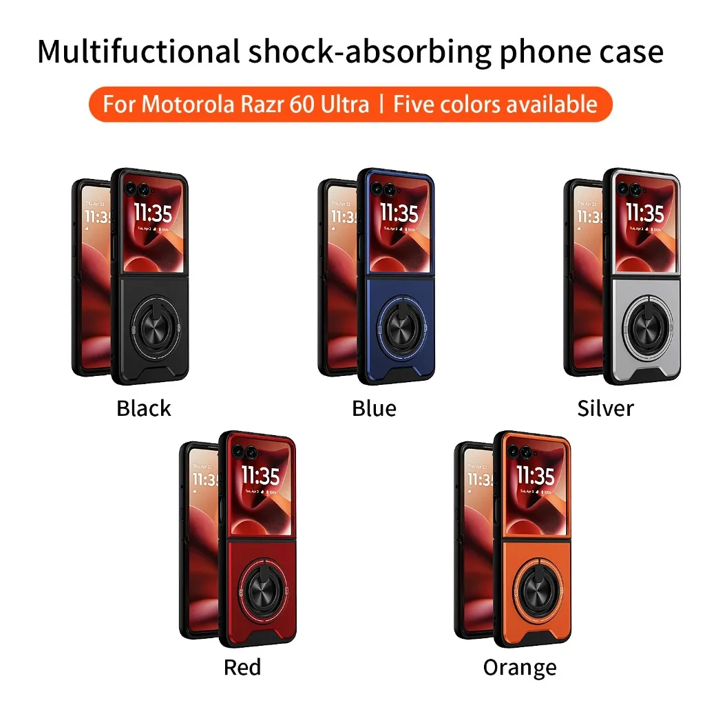 Magsafe Magnetic Ring Holder Stand Armor Rugged Shockproof Phone Case Cover