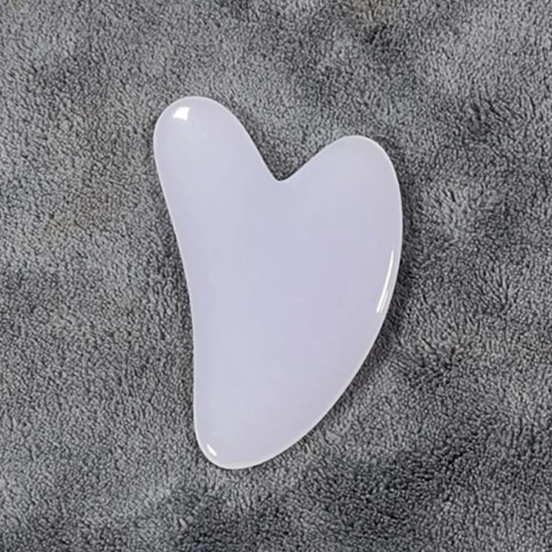 Massage Scraper Guasha Board Facial Massager Heart Shape For Face