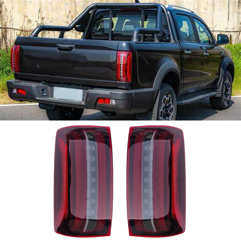 

For JAC T9 HUNTER 2021 2022 2023 LED Rear Bumper Light Stop Lights Parking Lamp Turn Signal Lamp Car Accessories