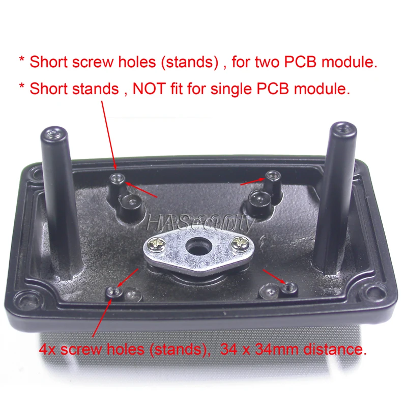 security surveillance camera metal housing