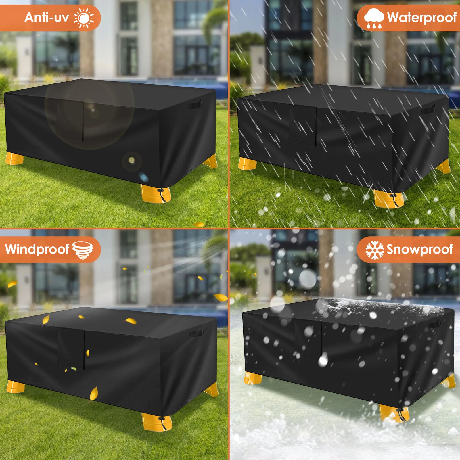 Outdoor Dust Cover Kids Water Play Table Cover 420D Oxford Cloth Water Table Toys Covers Activity Play Protective