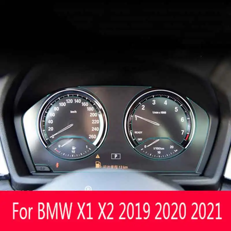 For BMW X1 X2 F48 2019 2020 2021 Dash board Screen TPU Material