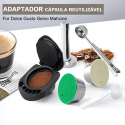 Adaptor For Dolce Gusto Genio S/PICCOLO XS machine Reusable capsules Expreso coffee accessories