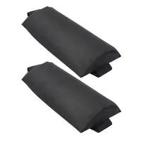 2 Pcs Recliner Pillow Foldable Chair Lounge Outdoor Headrest Leisure Cushion Deck Comfortable 1