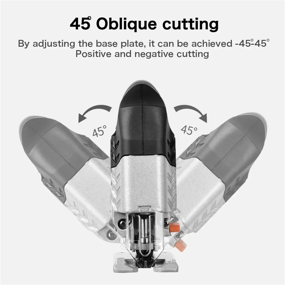20V 55mm 2700RPM Cordless Jigsaw Electric Jig Saw Portable Multi-Function Woodworking Power Tool Makita 18V Battery