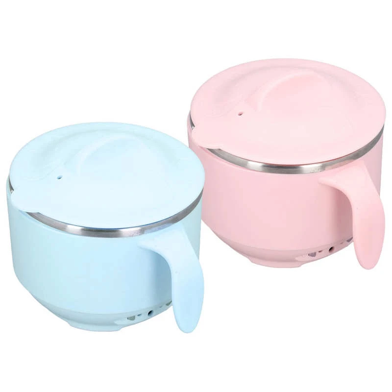 Tazón de calefacción inteligente para niños, cuchara de detección con carga USB de 400ml, PP + 304, de acero inoxidable extraíble para bebés| | - AliExpress
