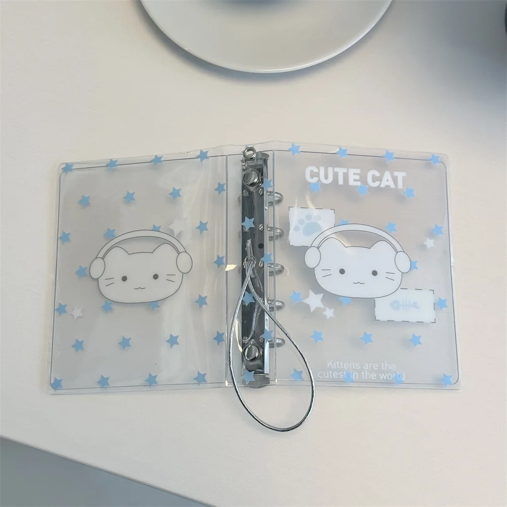 Ins Style Loose Leaf Binder Cover M5 Notebook Cover 3-inch Album Cover DIY Handbook Accessories Office Supplies Student Gifts - 3