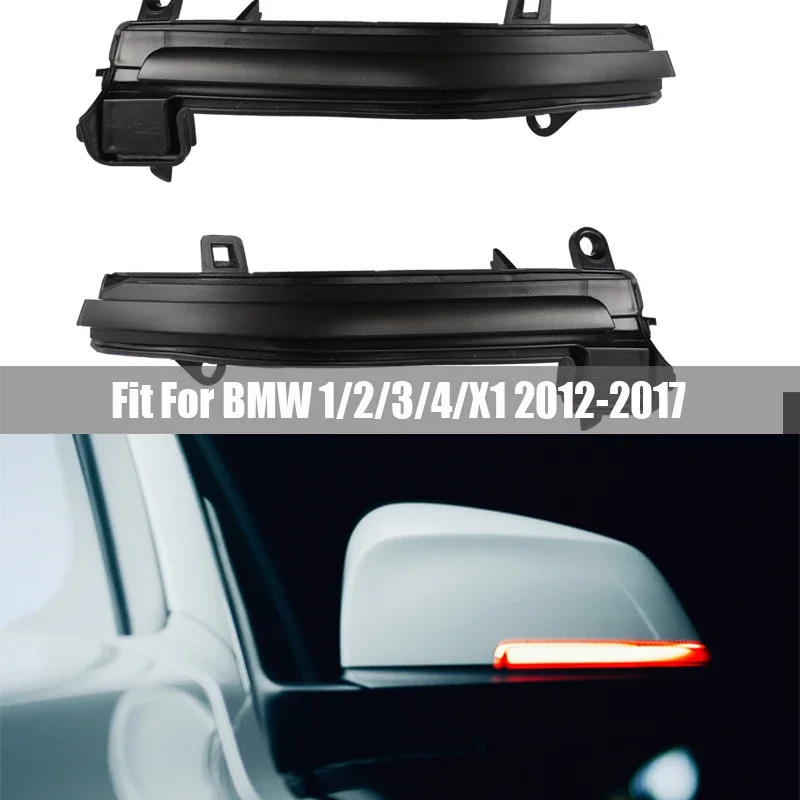 

Rearview mirror Dynamic Blinker for BMW F20 F30 F31 F21 F22 F23 F32 F33 F34 X1 E84 F36 1 2 3 4 F87 M2 Turn Signal LED light lamp