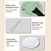 Electric Crepe Maker Pizza Non-Stick Pancake Machine Griddle Baking Pan Cake Pie Instant Heating Spring roll Pastry Frying Grill 6