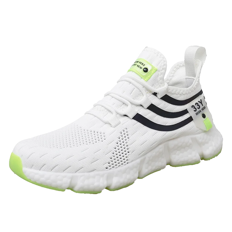 Men's Sneakers Mesh Breathable Running Male Light Nn-slip Classic Sprts Casual White Shes Wmen Cuple Tenis_voghion.com