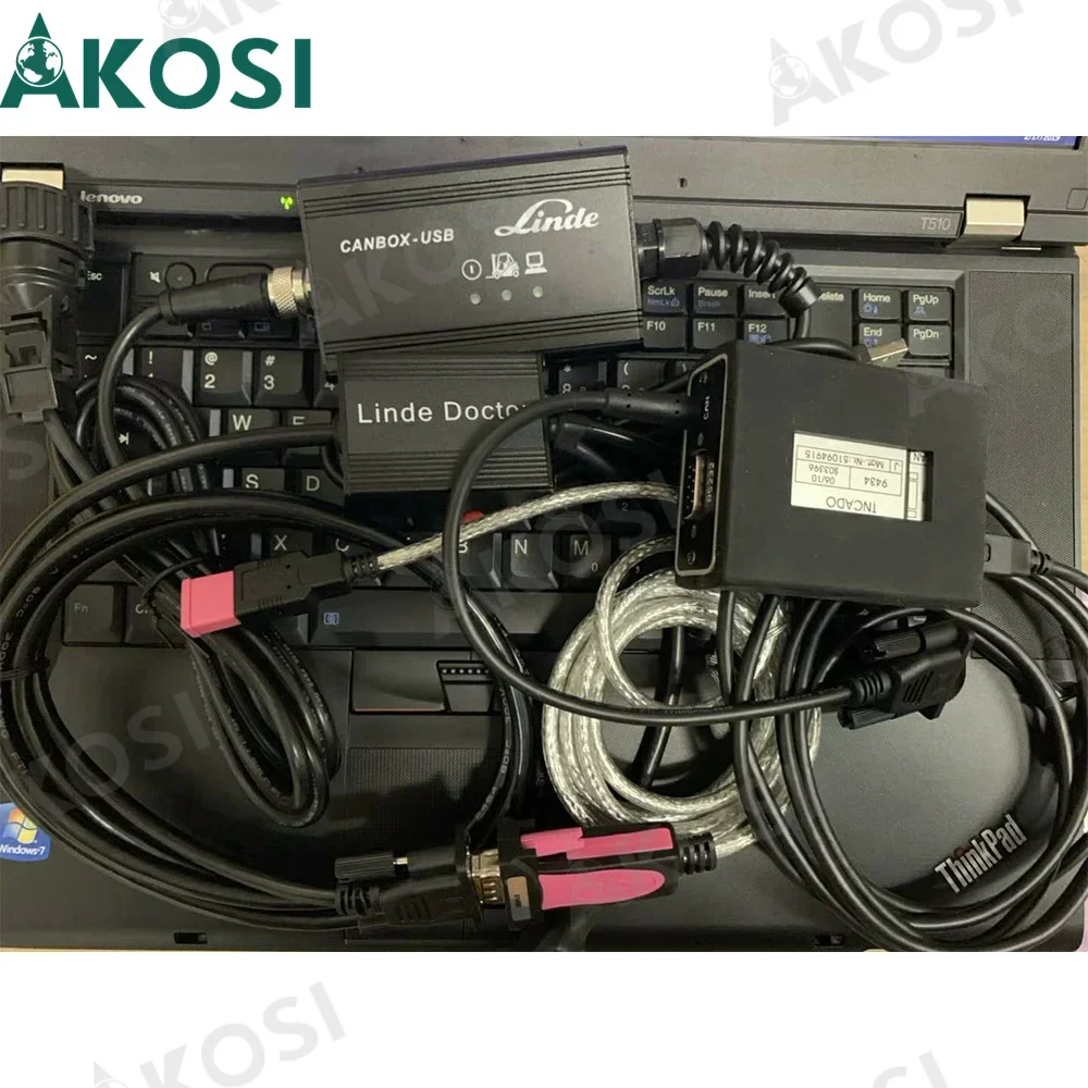 Фото Диагностический инструмент для вилочного погрузчика Linde LSG + THOUGHBOOK CF19 №5