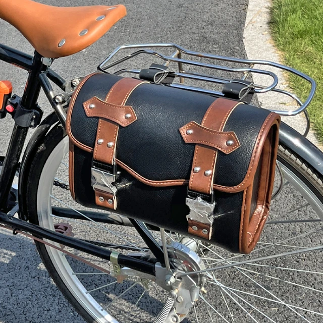 Retro fahrradtasche leder Clearance