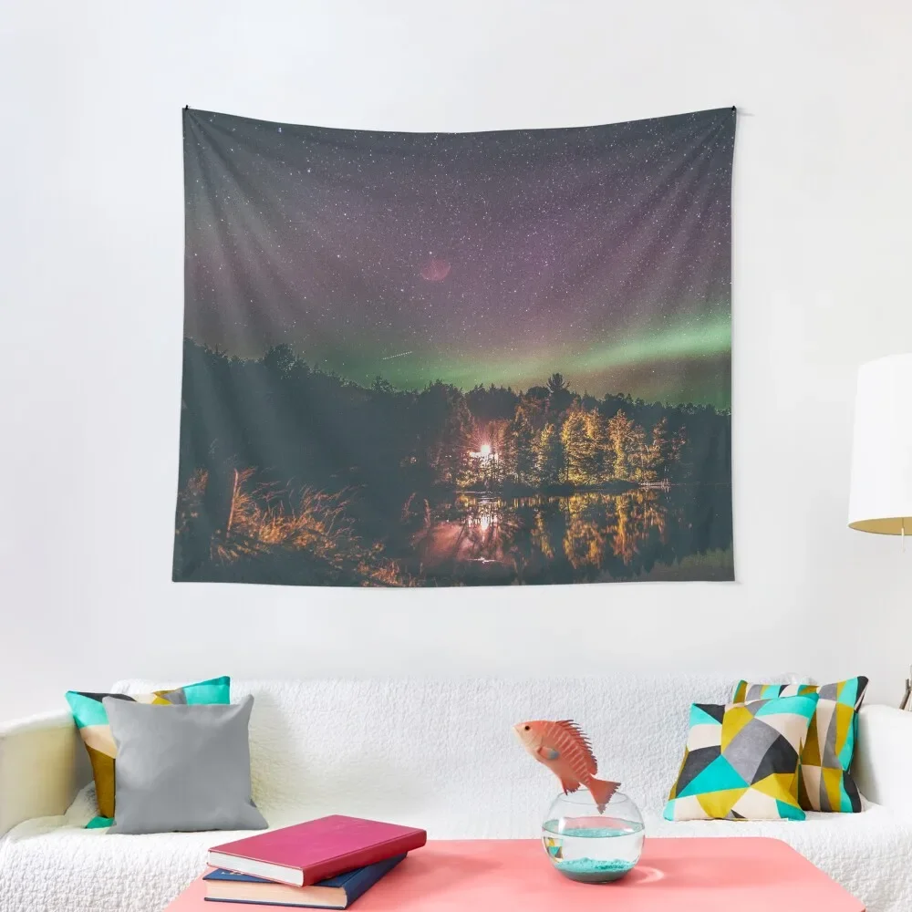 

northern lights mixed with the stars Tapestry Room Decorations Cute Decor Tapestry