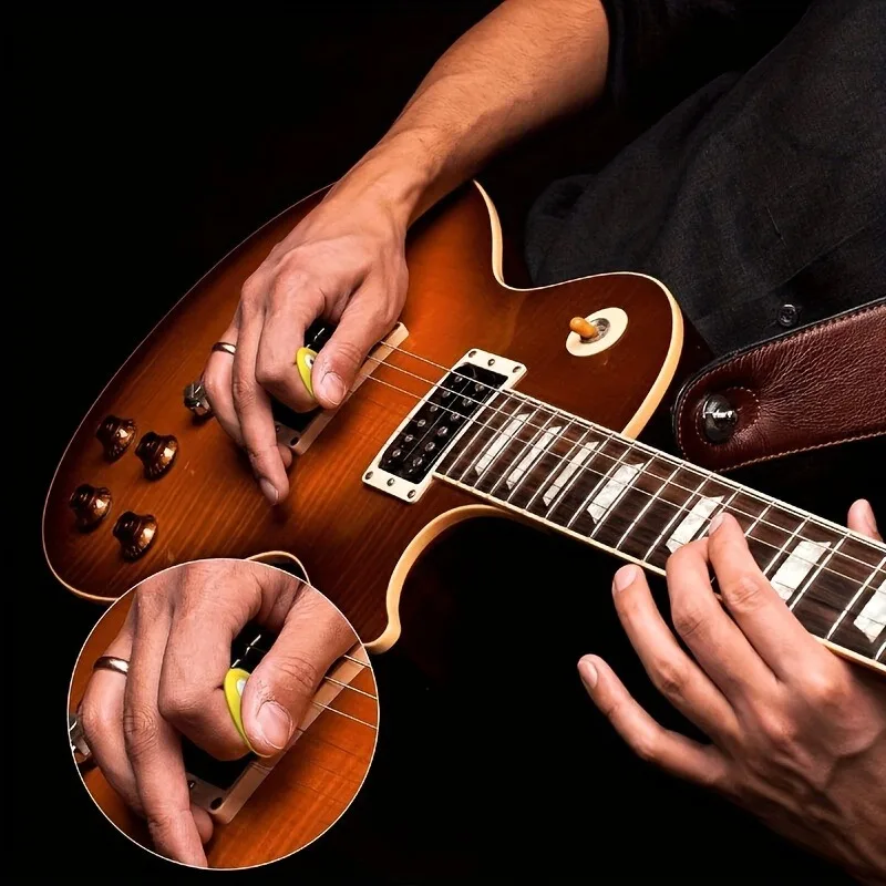 Neue 0,46/0,71/1,0mm 12-teilige Gitarrenplektren-Set Cartoon-Paare Akustikgitarren-Plektren Musikinstrument-Zubehör Gitarrenplektren – Detail 7