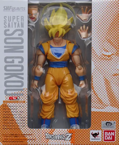 Figura de Ação Dragon Ball Z, Son Goku, S.H.Figuarts, Anime Lendário do  Goku, Despertar do Super Saiyajin, Danos de Batalha, Original, Em Stock -  AliExpress