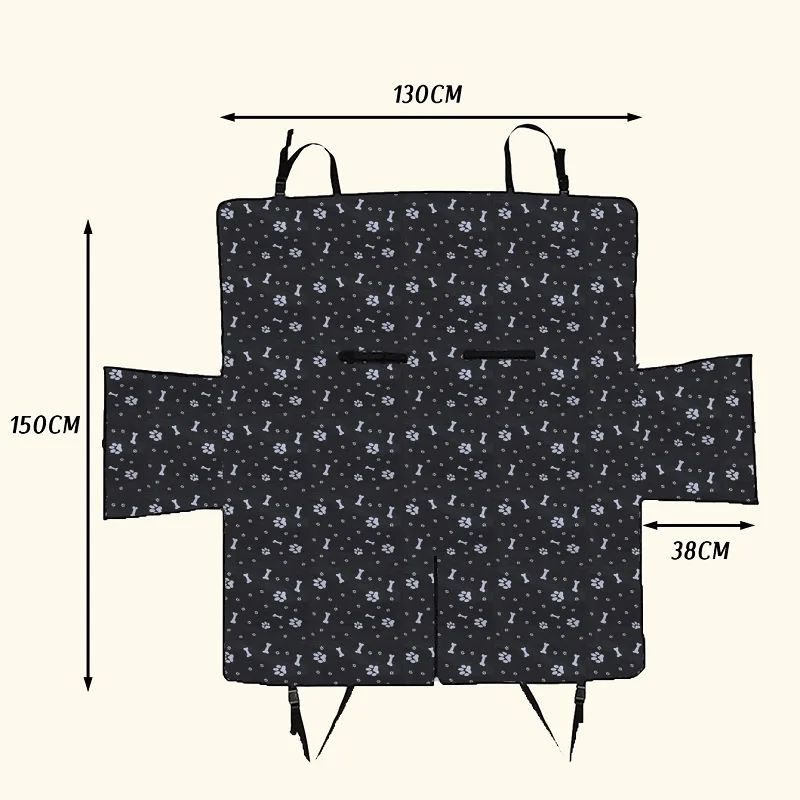 Title 7, Pet Dog Car Seat Cover Mat Waterproof Carrier R...