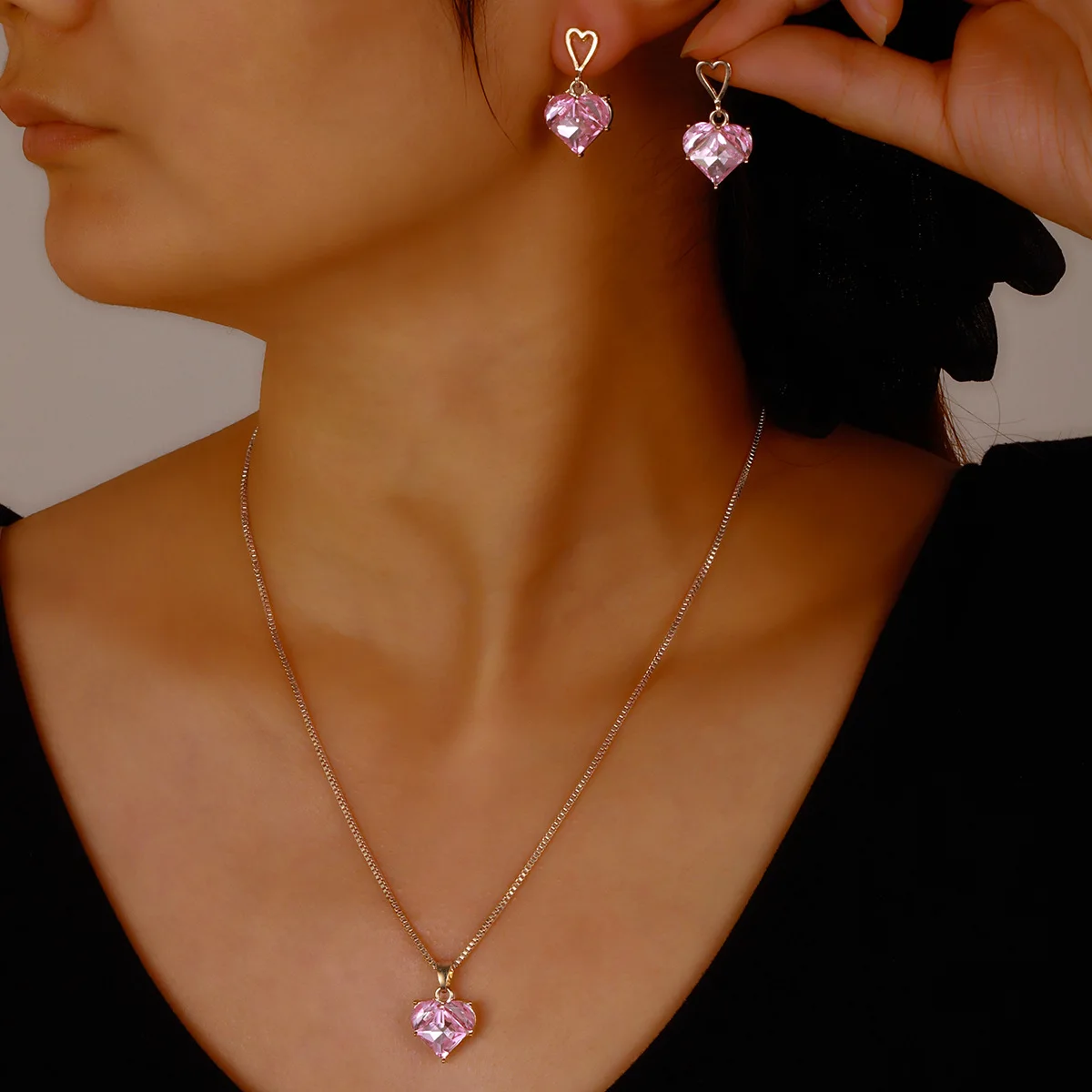 Jewelry Sets Necklace and Earrings for Bride