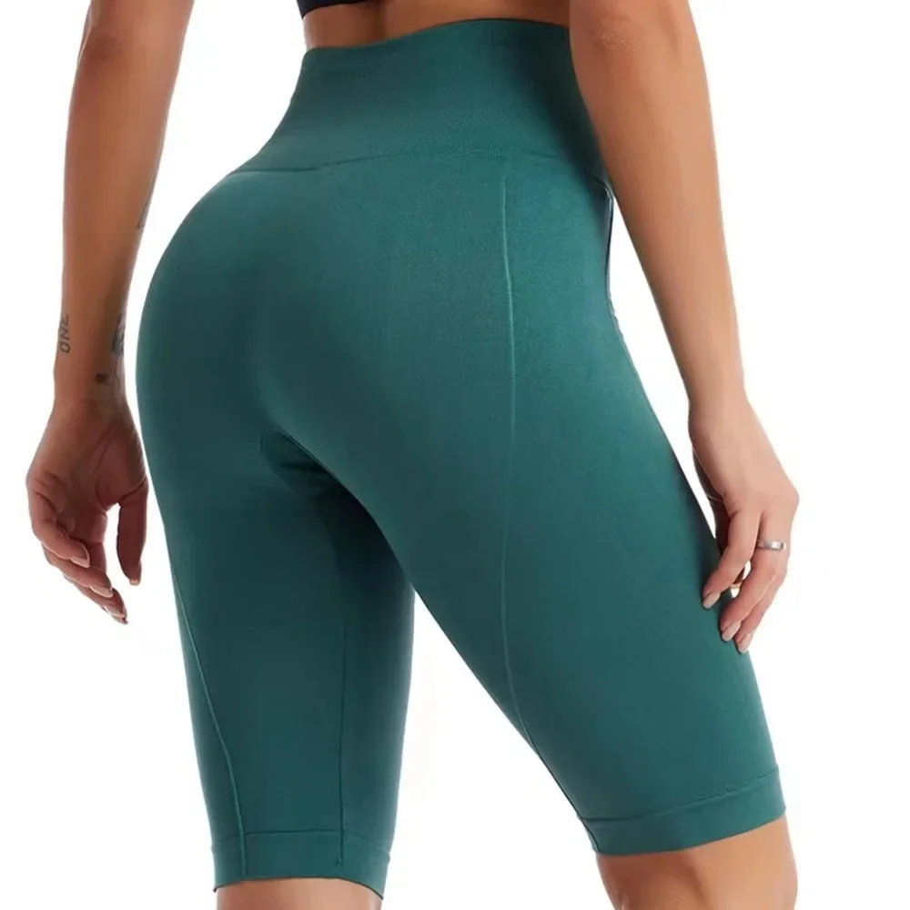Sports Shorts High Waist Sports Biker Shorts Women Naked Feeling Workout Push Up Leggings Tummy Control Yoga Running Fitness Gym Slim Pants