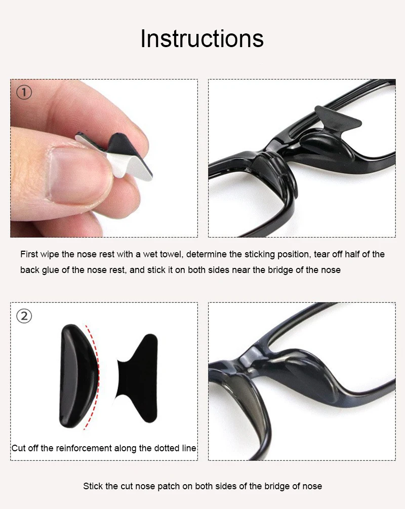 Silicone Nose Pads Image 6