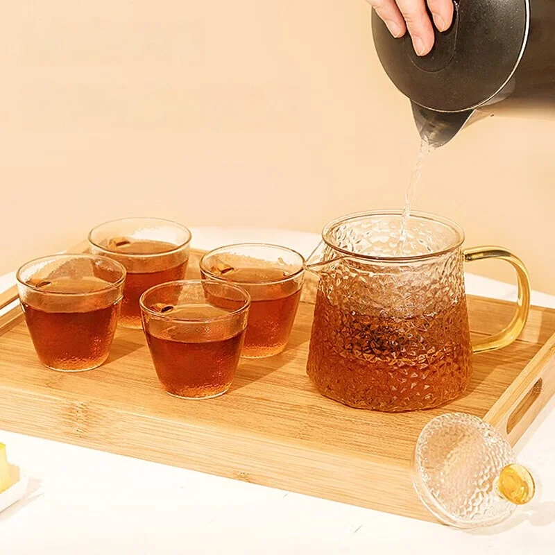 GIANXI 120ml Chinese Tea Gongfu Tea explosion-proof Main Cup Cup Holder Home Hammer Pattern Sample Set
