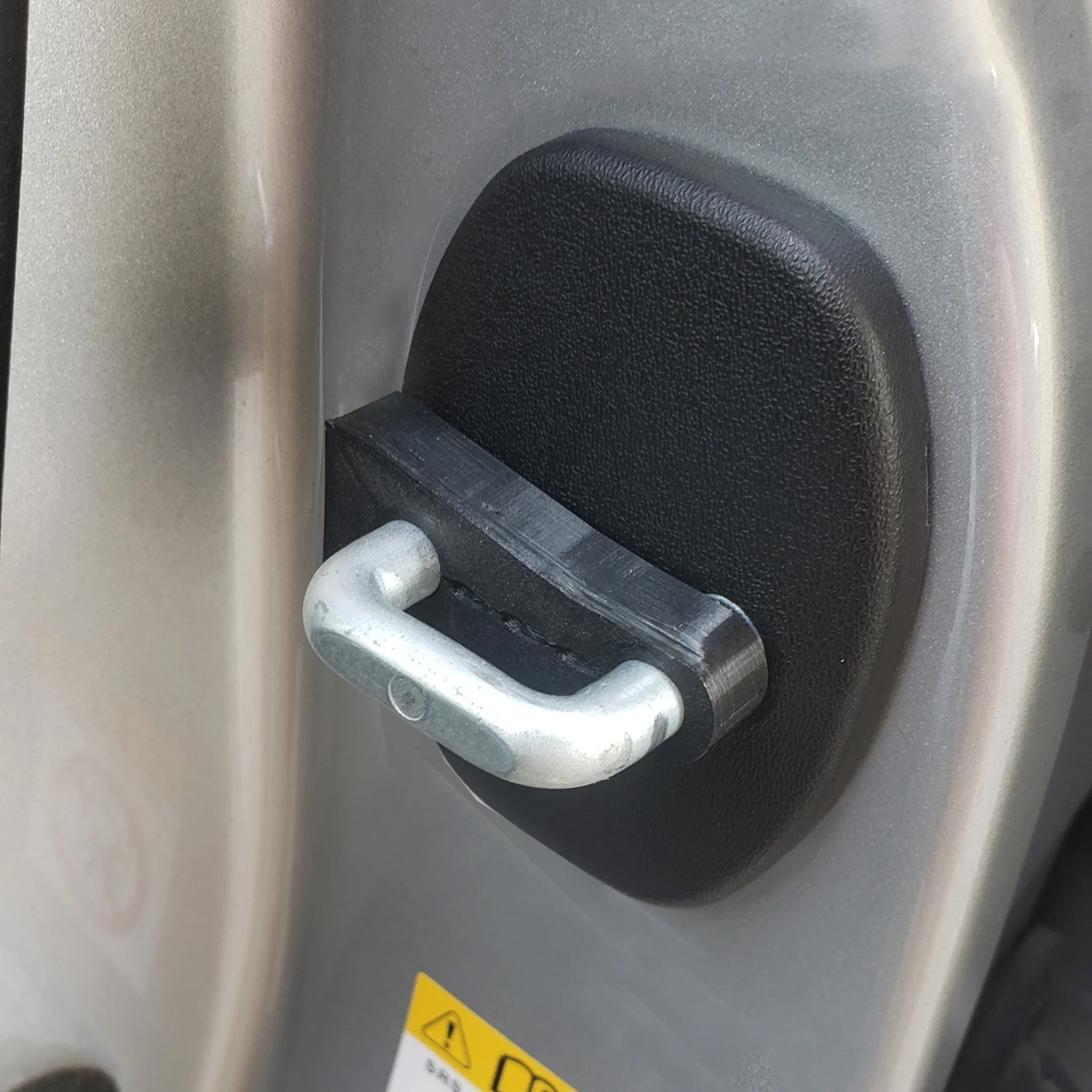 Car Door Lock Damper For Toyota Land Cruiser Prado J120 J150 Soundproof Insulation Quiet Deaf Creaking Noise Seal Stopper