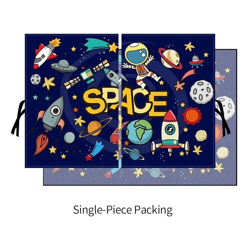 Car Cartoon Cute Spaceman Magnet Sunshade Cover