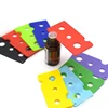 3Pcs/set Refillable Essential Oil Opener for Refillable Bottle Roller Balls Cap Remover Leaf Shape Key Opening Tool Random Color 5