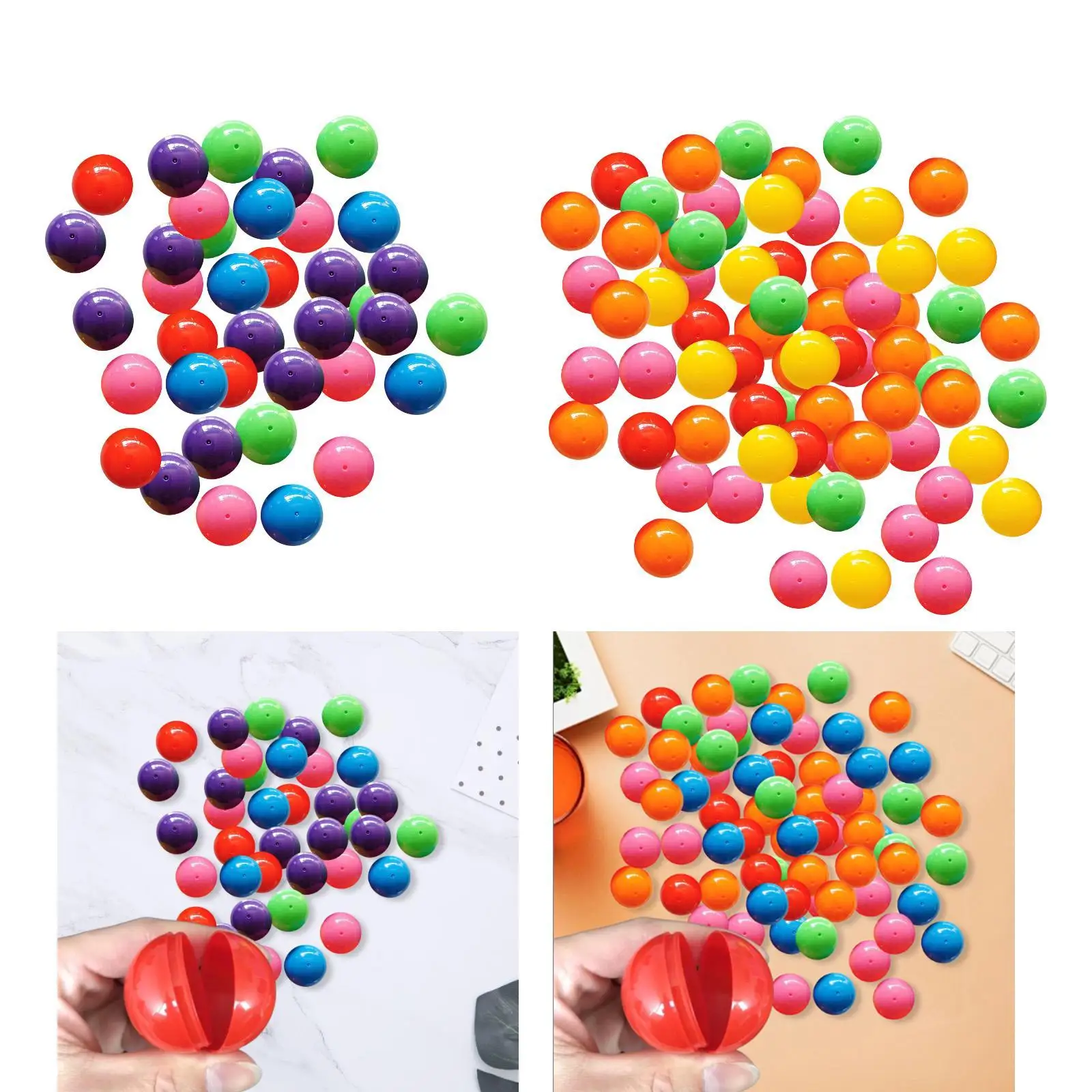 Bingo Ball Multipurpose Equipment Sturdy Replacement Parts Tally Ball for Company Birthday Tabletop Game Traveling Parties