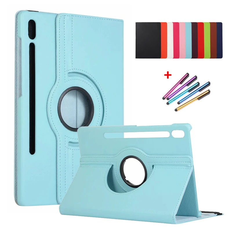 Per Samsung Galaxy Tab S7 Fe Custodia Da 12.4 Pollici Con Supporto Rotante A 360 Gradi Custodia Per Tablet Coque Galaxy Tab S7 Plus S7 Fe Custodia Fun