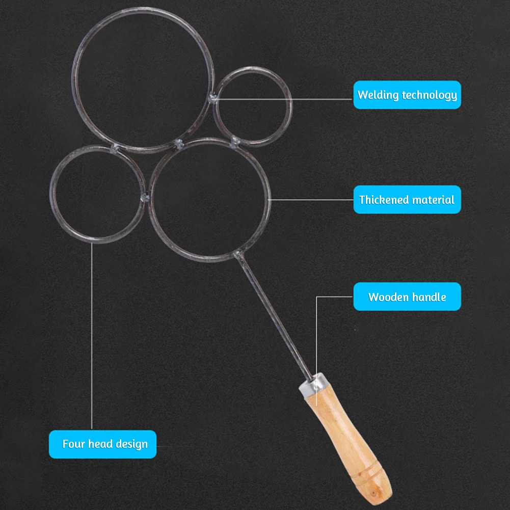 Iron Ring Scalding Bottle Cutter Vases Bottle Remake Tool Round 4-Ring Design Hand and Anti-Scald and Antirust with Handle bottle cutter