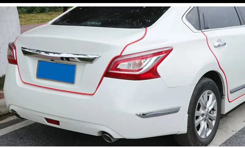 Car Door Edge Scratch Protector with Steel Disc Bumper Trim Edge Scratch Protector Strip Sealing Guard Styling Protector Decor