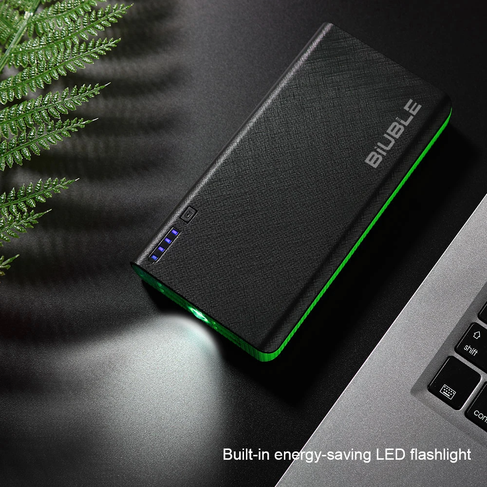 20000 mAh power bank fast charging 100% sufficient capacity portable battery charger iPhone, Xiaomi, Huawei, Samsung 5