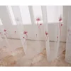 Window Dandelion Embroidered White Window Screen Finished Translucent,2025 New 1PC Modern Curtain Screen Minimalist Bedroom 3