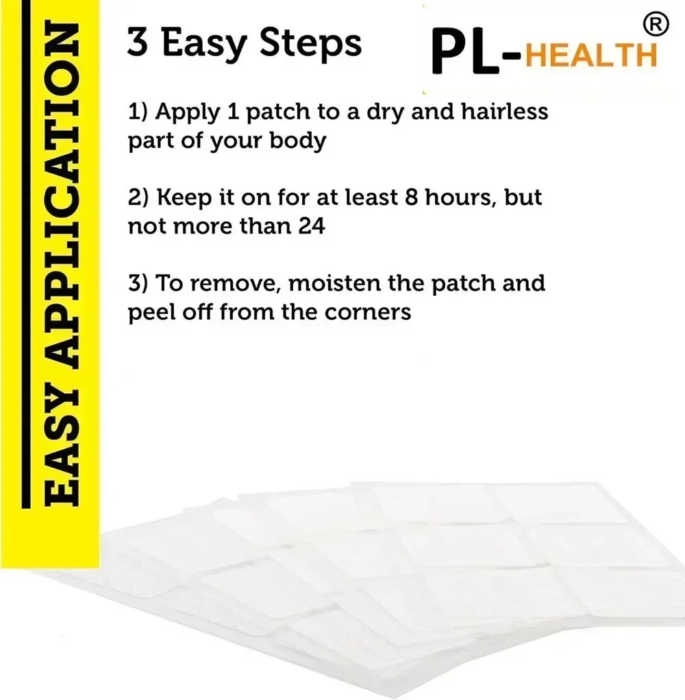 30 Patches Lions Mane Mushroom Transdermal Patches Promotes Mental Clarity Focus Memory