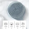 Double-Sided Silicone Back Scrubber Long Handle Scrubber Long Handle Mud Back Scrubber Shower Massage Non-Slip Exfoliation Brush 4
