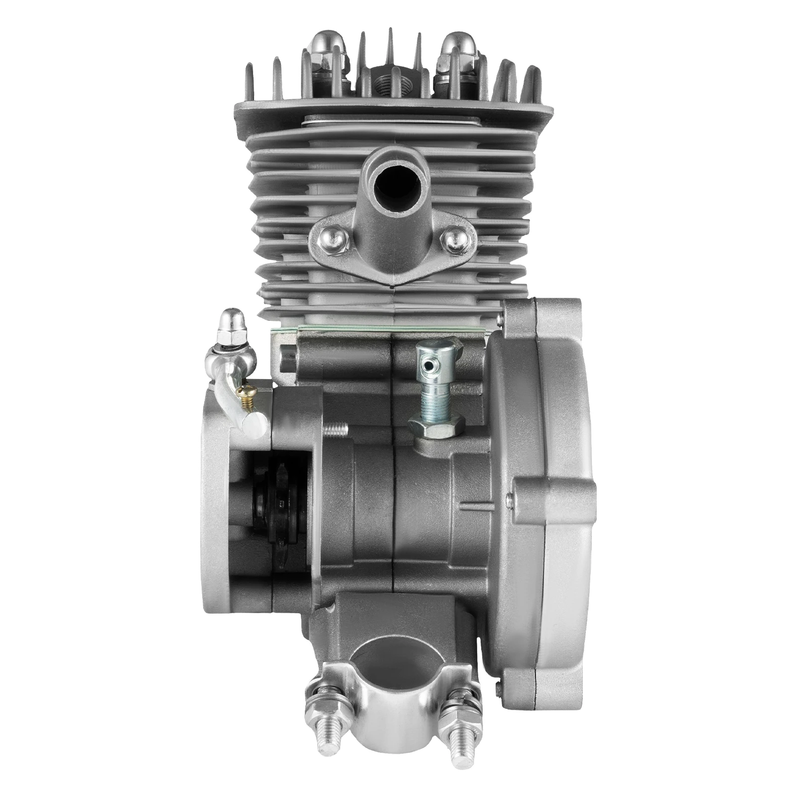 80CC Fahrrad-Kraftstoffmotor-Kit 2-Takt-Motor mit CDI-Zündung, 40km/h Höchstgeschwindigkeit für 26-28 Zoll Fahrräder mit 2L Kraftstofftank – Detail 10