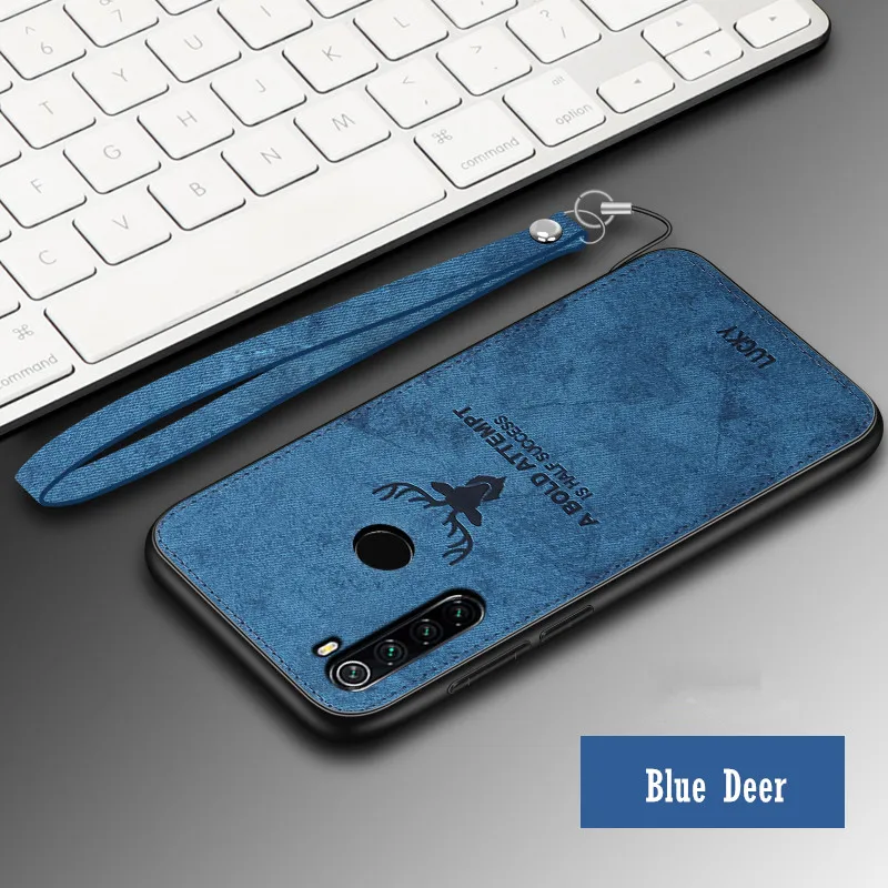 Stylish Magnetic Fashion Cloth Phone Case with Deer Design Cover
