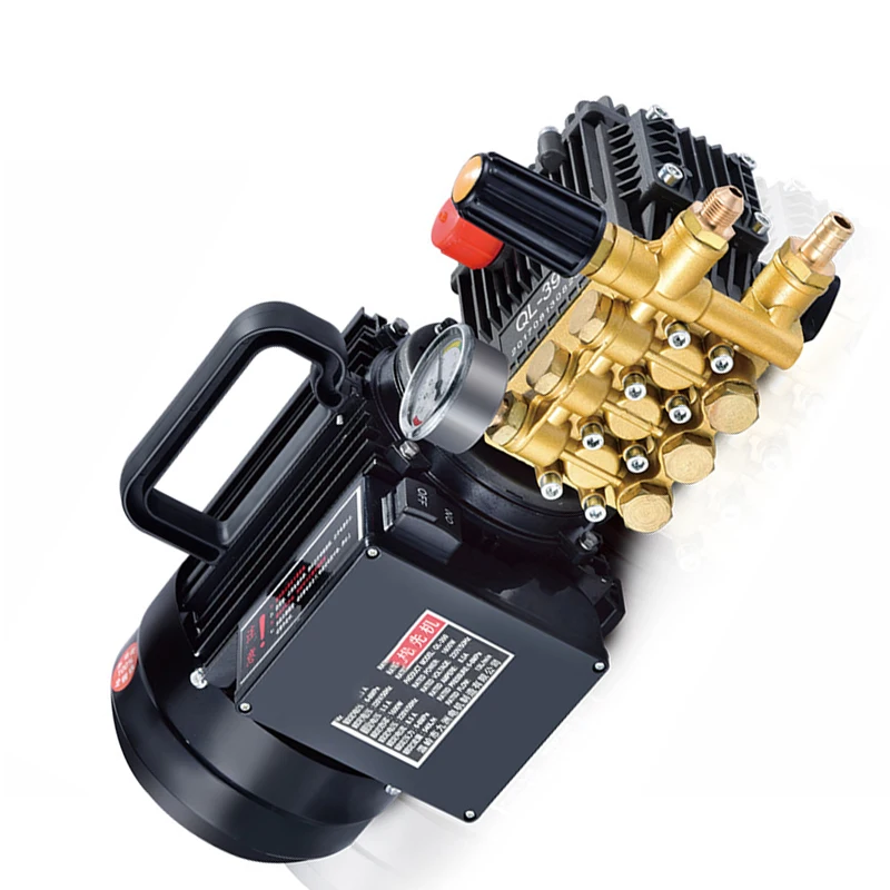 Water Gun QL-390 Ultra-High Pressure Car Washing Machine 220V/1800W Portable Household Washing Machine Water Gun Water Pump Cleaning Tool