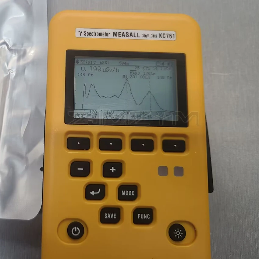 KC761/KC761A Spectrometer Nuclear Radiation Alarm Geiger Counter Upgrade Dosimeter Radiation Detection Radioactivity