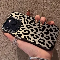 Luxury Leopard Shockproof IMD Protective Case for Honor X7B 4G 5G (BK-CYK0135)