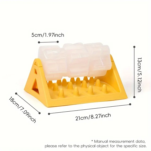 Interactive Dog Food Dispenser Toy - Puzzle Feeder with Leak-Proof Design, Slow-Feeding Design & Durable PP Material for Dogs