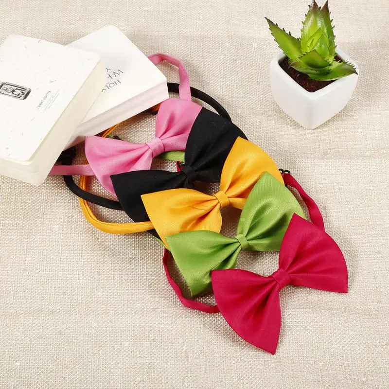 50pcs/lot Adjustable Cat Dog Bow Tie Lots Neck Tie Pet Dog Bow Puppy Bows Collar For Kitten Collar Pet Accessories Wholesale 3