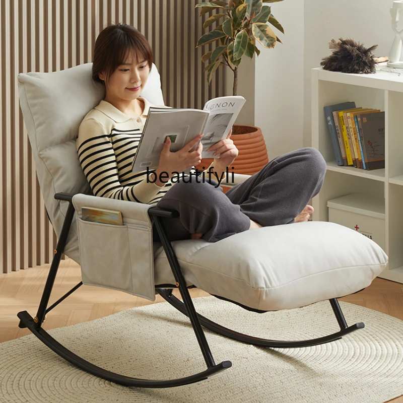 

HJ Recliner Balcony Leisure Chair Lazy Leisure Chair Sofa Elderly Single Lobster Chair