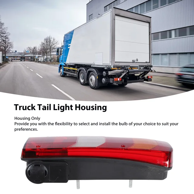 Truck Rear Light Housing Weatherproof Tail Light Sturdy Tail Lamp Replacement for Mercedes-Benz Actros MP4