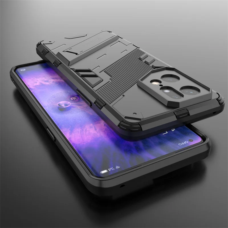 OPPO Find X5 Pro 케이스 마그네틱 아머, 충격 방지 스탠드 백 커버, OPPO Find X5 X3 Lite, 하드 러기드 휴대폰 케이스