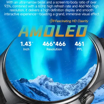 ECG Health Smartwatch with HD Calling 6