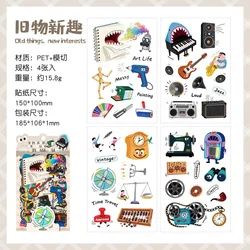 Yuezhen Creative Cute PET Journal and Gift Stickers (06 - Things interests)