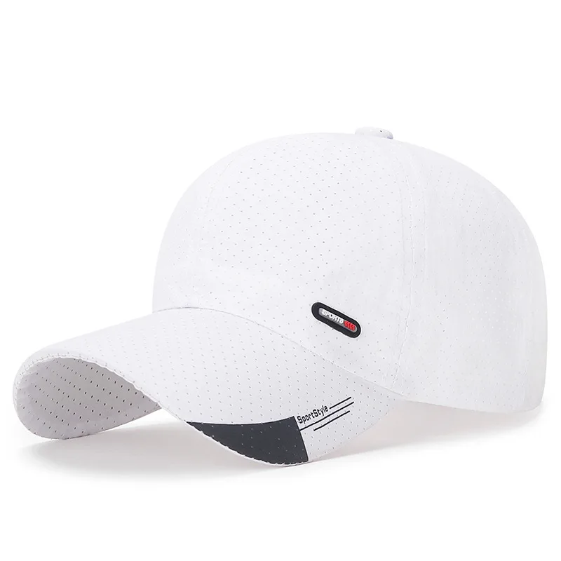 Quick-Dry Baseball Cap Lightweight Adjustable Duckbill For Outdoor Sports