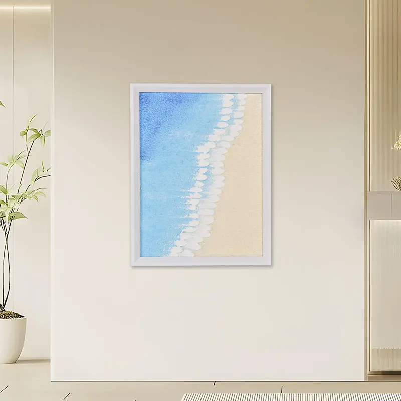 Classic landscape painting hand-painted oil painting living room dining room home decoration mural